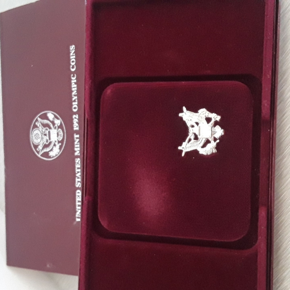 1992 U.S. Olympic Coin Silver Dollar Proof - Picture 6 of 6